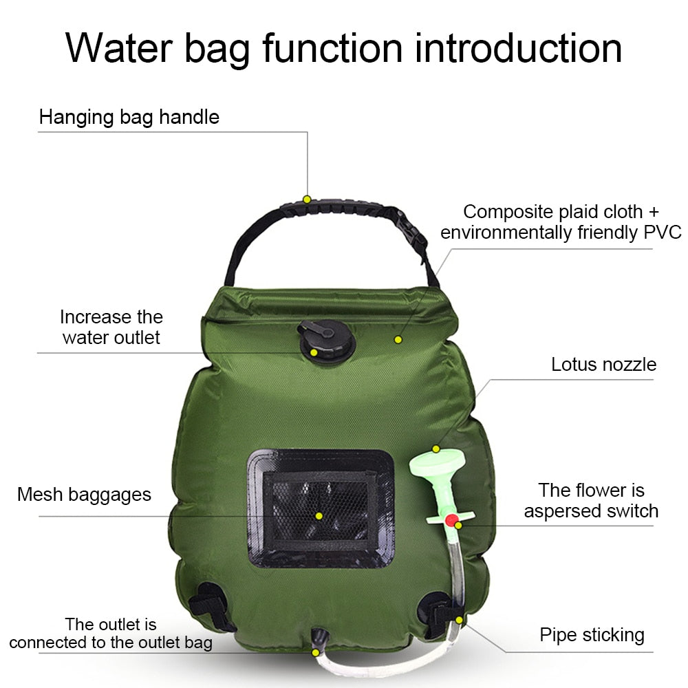 Outdoor Camping Shower Bag