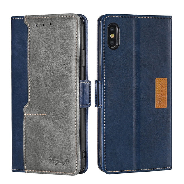 Leather Phone Flip Case