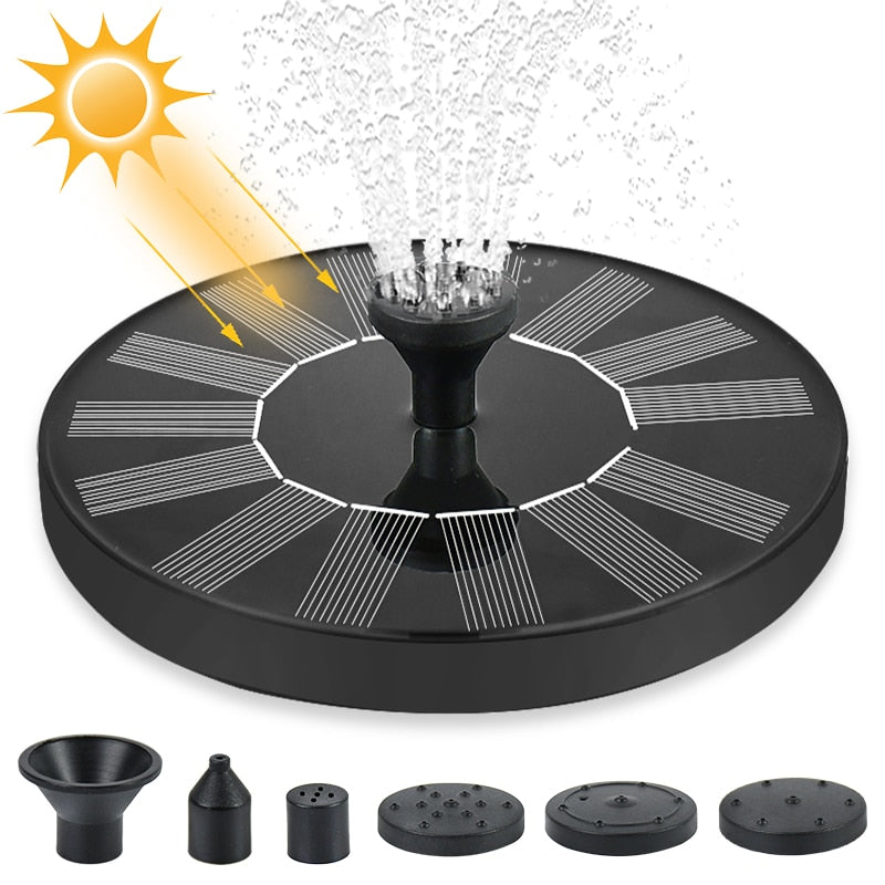 Mini Solar Water Fountain Pool