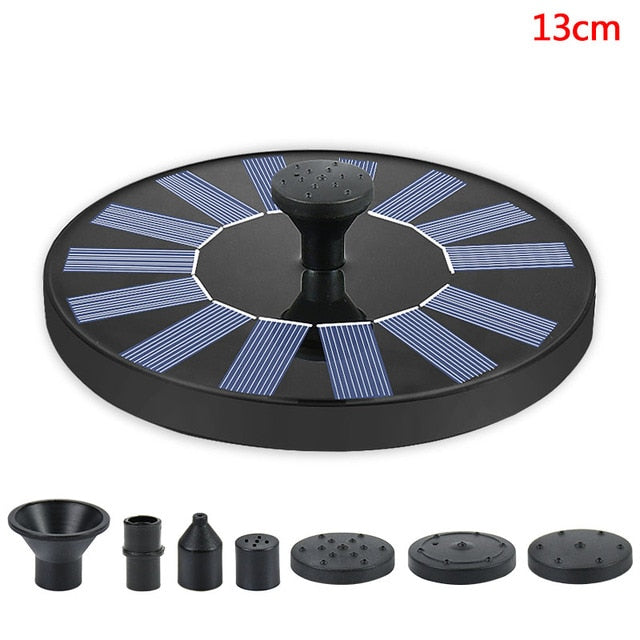 Mini Solar Water Fountain Pool