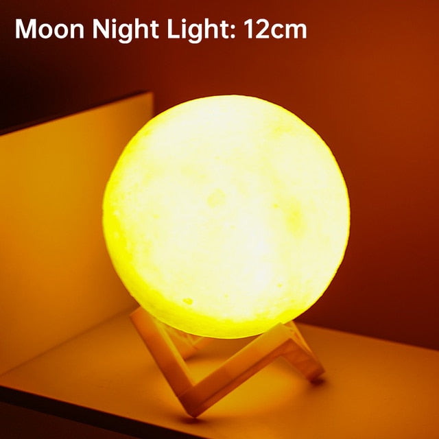 3D Printing Moon Lamp