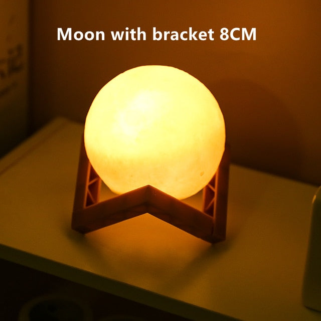 3D Printing Moon Lamp